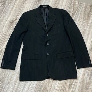 Perry Ellis Black Blazer Sports Coat size 40 men